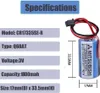 Neu CR17335SE-R/3V Q6BAT 1800mAh SPS Batterie Akku mit Produktbild-Vorschau 7