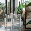 Vrygle table basse ronde Ø60 cm en verre miroir argenté, Voir les images du produit 10