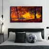 Coloray Canvas 140x70  Wandbild Leinwand Bilder park bunte Produktbild-Vorschau 4