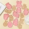 8 teilige Ausstechformen Ostern, Kunststoff Keksausstecher Produktbild-Vorschau 8