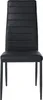 CLP Esszimmerstuhl Mayfair schwarz Material Kunstleder Produktbild-Vorschau 6