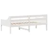 The Living Store Tagesbett ohne Matratze Weiß 90x190 cm Produktbild-Vorschau 7