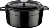 LAVA METAL Gusseisen Mini-Topf rund 10 cm - schwarz Produktbild-Vorschau 2