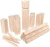 WELLGRO Kubb Spiel aus Holz für 2-12 Spieler – Produktbild-Vorschau 1