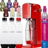 SodaStream Wassersprudler Art Red eine Flasche + SodaStream Produktbild-Vorschau 1