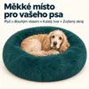 IvoQ Donut pelíšek pro psy 100 cm - Fluffy polštář pro psy Náhled obrázku produktu 2