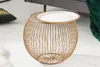 riess-ambiente Table basse ronde STORAGE 40 cm, dorée et Voir les images du produit 2