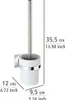 WENKO Turbo-Loc WC-Garnitur Quadro, WC-Bürste mit Produktbild-Vorschau 4