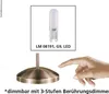 Paul Neuhaus 4001-11 Pino LED stolní lampa + stupňový Náhled obrázku produktu 2