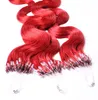 hair2heart Microring Extensions Cheveux humains ondulés - Voir les images du produit 5