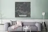 MuchoWow® Poster Stadtplan - Deutschlandkarte - Blau - Produktbild-Vorschau 5