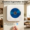 5-in-1 CD-Player mit Wandmontage & Bluetooth – Zugschalter, Produktbild-Vorschau 4