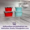 mixcover skladacia dóza na potraviny s vekom zo silikónu Náhľad obrázku produktu 2