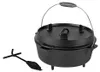 Dutch Oven Kochkessel Outdoorküche Schmortopf Feuertopf Produktbild-Vorschau 4