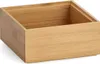 ZELLER PRESENT Boîte de rangement Bamboo 15x15x7cm nature Voir les images du produit 6