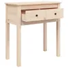Tavolo consolle 70x35x75 cm in legno di pino massiccio Anteprima dell’immagine prodotto 6