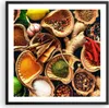 Gerahmtes Poster - Schwarzer Rahmen - Küche Essen Kräuter Produktbild-Vorschau 1