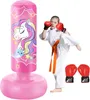 Sacco da boxe gonfiabile per bambini 168 cm con guantoni da Anteprima dell’immagine prodotto 1