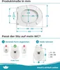 Calmwaters® WC Sitz Motiv Wellness Orchidee einfache Produktbild-Vorschau 5