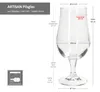 4x Artisan Pilsglas 300ml mit Fuß Biergläser klar 0,3L aus Produktbild-Vorschau 5