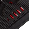 Maclean zásuvková lišta 6cestný prodlužovací kabel + 4xUSB Náhled obrázku produktu 10