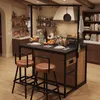 Set isola da cucina Flieks con 2 sgabelli, finitura in Anteprima dell’immagine prodotto 3