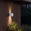 LED Außen-Wandleuchte, Aluminium, Up & Down, weiß, L 10 cm Produktbild-Vorschau 3