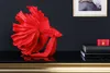 Design Deko Figur Kampffisch CROWNTAIL 35cm rot Betta Fisch Produktbild-Vorschau 2