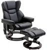 HOMCOM Relaxsessel Massagesessel mit Fußhocker Produktbild-Vorschau 1