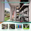 Geräteschuppen Gerätehaus Metall Gartenhaus Satteldach Produktbild-Vorschau 2