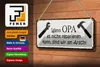 Blechschild Spruch 27x10cm wenn Opa nicht repariert wir Produktbild-Vorschau 3