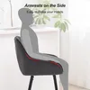 A grey bar stool with a silhouette of a person sitting on it, highlighting the armrests. Produktbild-Vorschau