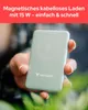 Draadloze powerbank Charge 'n' Go 5.000mAh (lichtgroen, Qi, Productafbeelding-voorbeeld 7