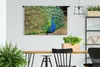 MuchoWow® Wandteppich Wandbehang Pfau - Federn - Produktbild-Vorschau 2