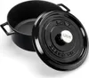 LAVA METAL Gusseisen Mini-Topf rund 10 cm - schwarz Produktbild-Vorschau 6