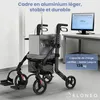 ELONEO 2in1 Fauteuil roulant déambulateur pliable et léger Voir les images du produit 8