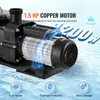 Pompa per piscina VEVOR 1,5 HP, 100 GPM di portata massima, Anteprima dell’immagine prodotto 3