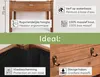 needs&wants® Bac à plantes surélevé en bois pour le jardin, Voir les images du produit 3