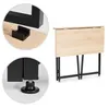 Skládací počítačový stůl 80x45 cm stolek pod notebook loft Náhled obrázku produktu 2