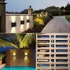 Solar-Wandleuchte, 2 Pack kleine wasserdichte Produktbild-Vorschau 7