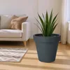 Kvetináč - ROUND - S - Ø 30 cm - farba: antracitová Náhľad obrázku produktu 7