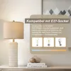 2 pezzi Lampada da tavolo in Vetroceramica Lampada moderna Anteprima dell’immagine prodotto 2