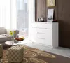 Kommode AKORD K017 Weiß 120 cm 2 Türen 6 Schubladen 4 Produktbild-Vorschau 6