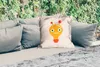MuchoWow® Outdoor Kissen - Roboter - Glühbirne - Gesicht - Produktbild-Vorschau 2