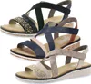 Rieker sandalo donna blu-beige, Colore:blu, Taglia UE:41 Anteprima dell’immagine prodotto 11