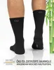 OCERA 6x Bambus Socken Uni verschiedenen Farben - Schwarz  Produktbild-Vorschau 6