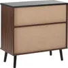 BELIANI Komoda ciemnobrązowy 80 x 40 x 80 cm styl Podgląd zdjęcia produktu 4