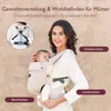 Nosítko Momcozy pro miminka, 100% bavlna, vhodné od Náhled obrázku produktu 4