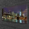 Acrylglasbilder 100x50 Wandbild Druck Stadt Brücke Produktbild-Vorschau 2