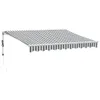 vidaXL Tenda da sole automatica antracite e bianca 300x250 Anteprima dell’immagine prodotto 1